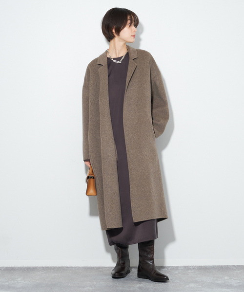 plage（プラージュ） チェスターコート 38 ブラウン レディース