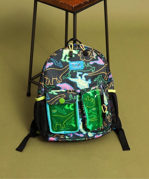 BREEZE（ブリーズ） リュック 恐竜総柄窓付きリュック キッズ 子供