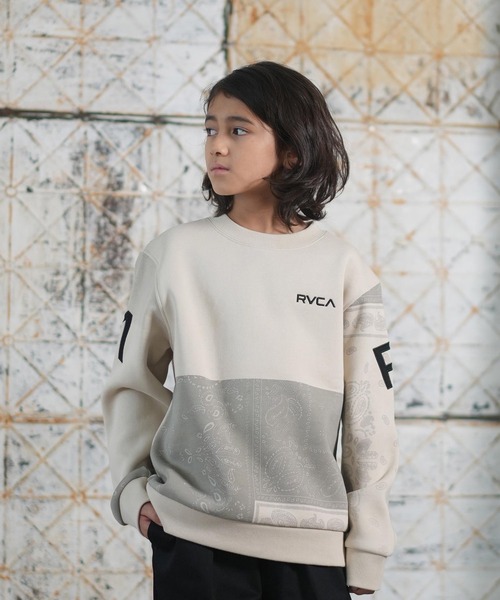 RVCA（ルーカ） トレーナー トレーナー スウェット キッズ クルー
