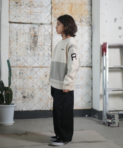 RVCA（ルーカ） トレーナー トレーナー スウェット キッズ クルー