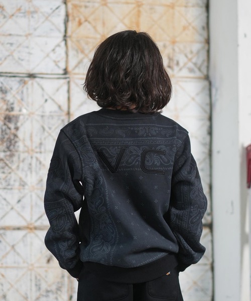 prive bbh トレーナー RVCA（ルーカ） トレーナー トレーナー スウェット キッズ クルー