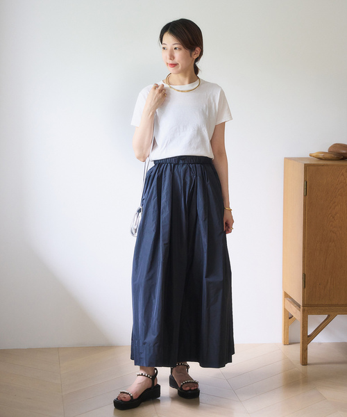 「LE TALON」 フラットサンダル MEDIUM ブラック×ブラック レディース_画像5