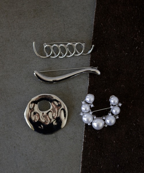 whoseA（フーシー） ブローチ OvalBroachSET/オーバルブローチセット(4