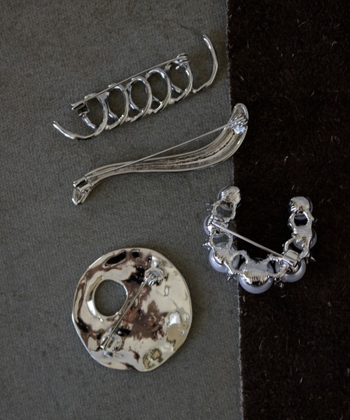 whoseA（フーシー） ブローチ OvalBroachSET/オーバルブローチセット(4