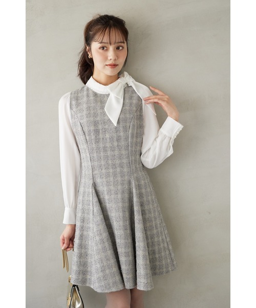 tocco closet（トッコ クローゼット） ワンピース サイドリボン付き