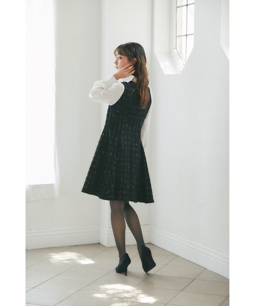 tocco closet（トッコ クローゼット） ワンピース サイドリボン付き