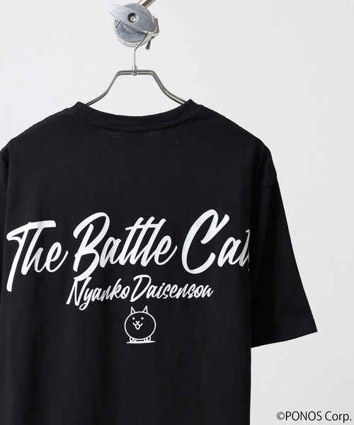 Ace（エース） tシャツ にゃんこ大戦争 オーバーサイズ半袖Tシャツ