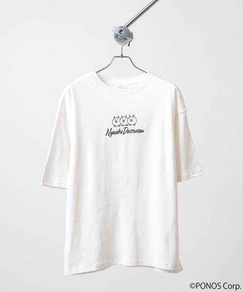 Ace（エース） tシャツ にゃんこ大戦争 オーバーサイズ半袖Tシャツ