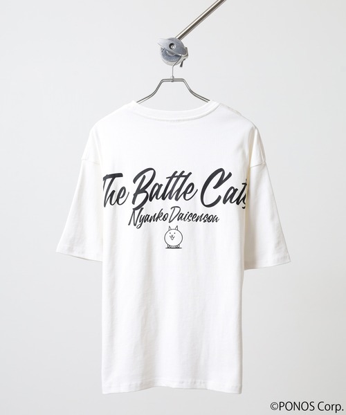 Ace（エース） tシャツ にゃんこ大戦争 オーバーサイズ半袖Tシャツ