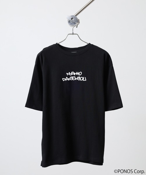 Ace（エース） tシャツ にゃんこ大戦争 オーバーサイズ半袖Tシャツ