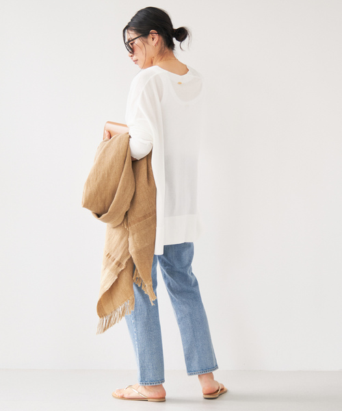 Deuxieme Classe（ドゥーズィエムクラス） 加工デニムパンツ 38 ブルー
