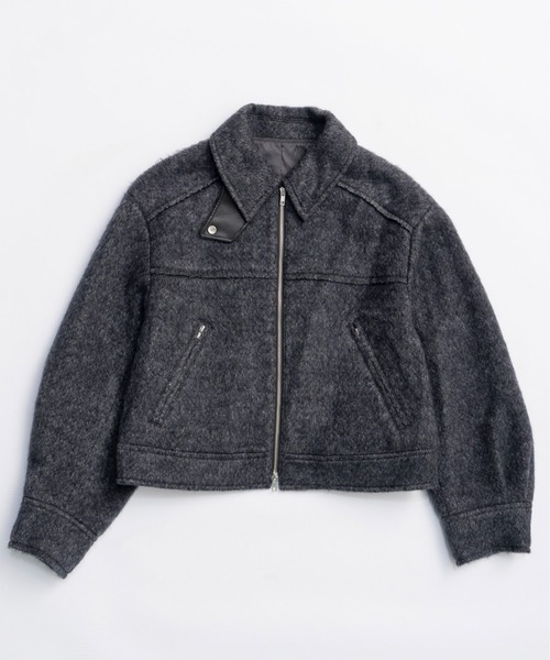 ブルゾン アウター Soutien Collar Blouson / ステンカラーブルゾン レディースの画像