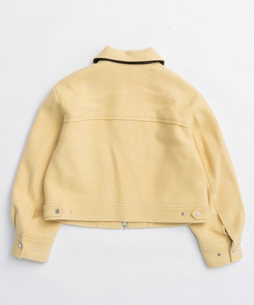 ブルゾン アウター Soutien Collar Blouson / ステンカラーブルゾン レディースの画像
