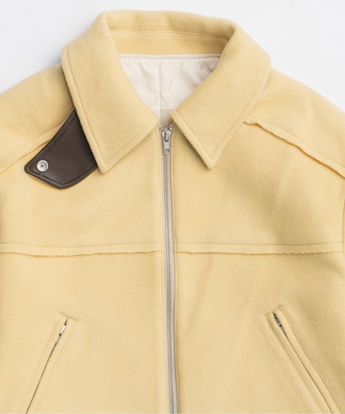 ブルゾン アウター Soutien Collar Blouson / ステンカラーブルゾン レディースの画像