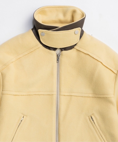 ブルゾン アウター Soutien Collar Blouson / ステンカラーブルゾン レディースの画像