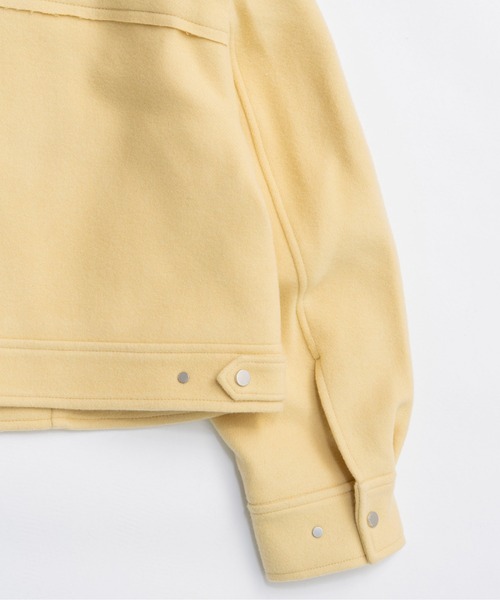 ブルゾン アウター Soutien Collar Blouson / ステンカラーブルゾン レディースの画像