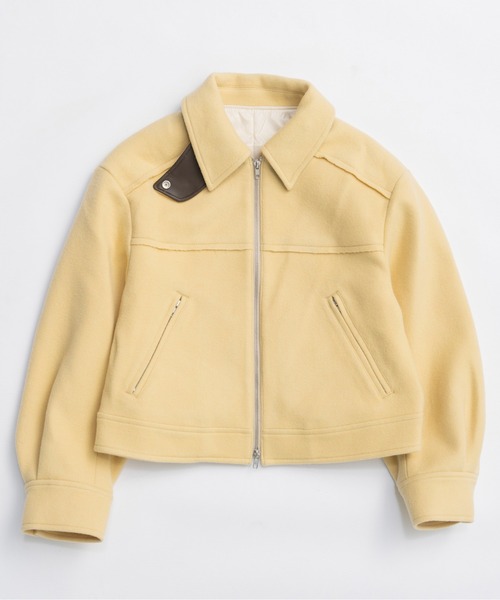 ブルゾン アウター Soutien Collar Blouson / ステンカラーブルゾン レディースの画像