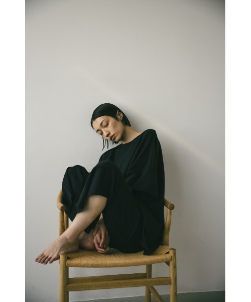 「STYLEMIXER」 半袖カットソー FREE アイボリー レディース_画像3