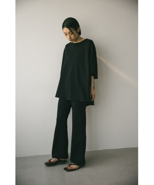 「STYLEMIXER」 半袖カットソー FREE アイボリー レディース_画像4