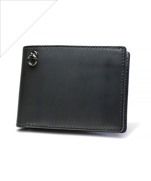 二つ折り財布 財布 牛革 レザー ミディアム ウォレット/ブランド/オリジナル/メンズ/二つ折り財布/人気 メンズ レディースの画像
