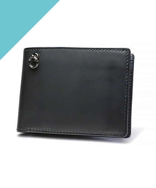 二つ折り財布 財布 牛革 レザー ミディアム ウォレット/ブランド/オリジナル/メンズ/二つ折り財布/人気 メンズ レディースの画像