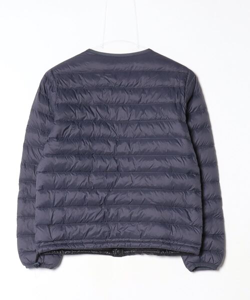 Danton 「DANTON」 ワンポイントダウンジャケット 34 ネイビー