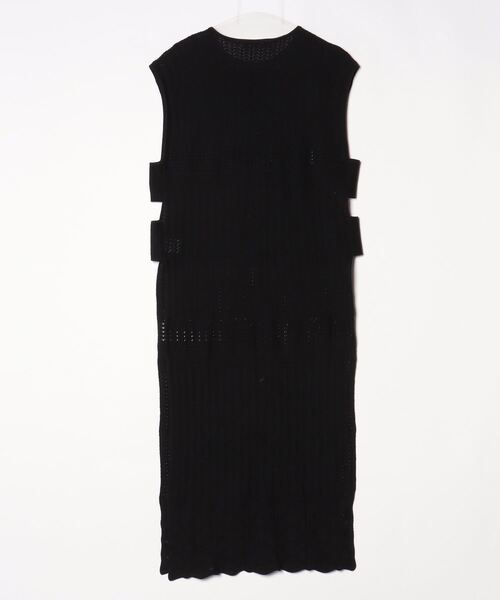 「TITE IN THE STORE」 ノースリーブワンピース - ブラック レディース_画像2