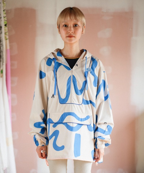 PAMM（パム） パーカー thanks sea anorak parka レディース