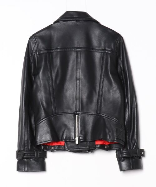 mipo♡】GRACE CONTINENTAL レザージャケット ノーカラーレザー