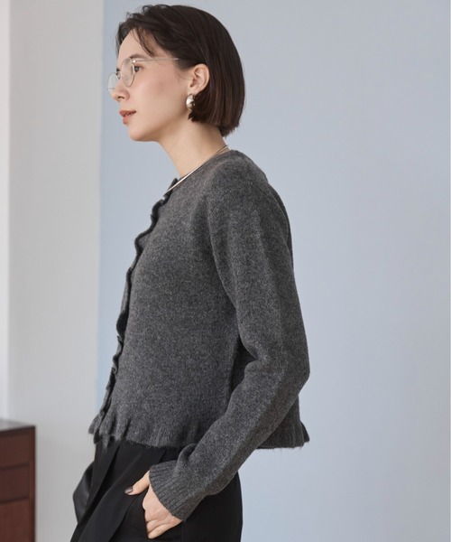 【セール】agnès b フランス製 メランジケーブルニットカーディガン(3)M agnes b. BLOUSON SENGA – V.A. TOKYO ONLINE STORE