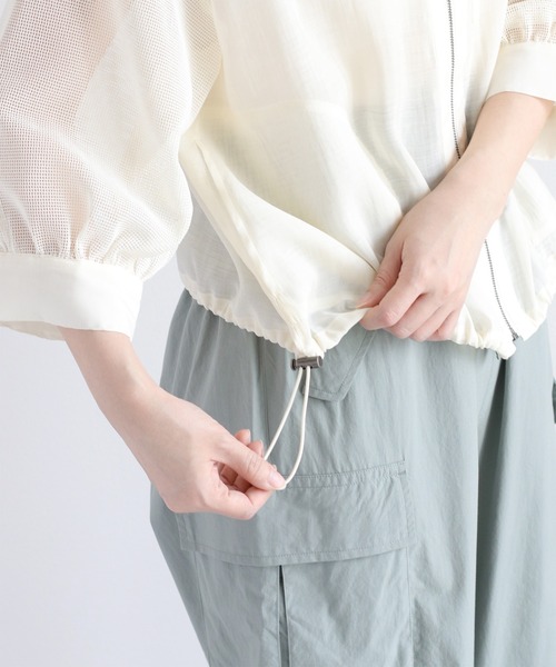 「cepo」 ブルゾン M オフホワイト レディース_画像2