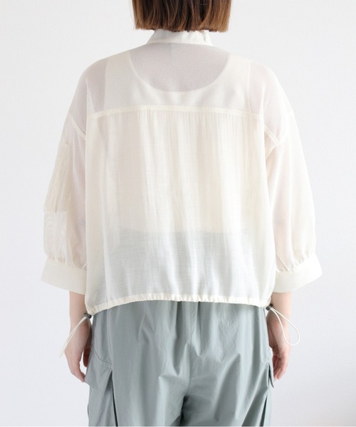 「cepo」 ブルゾン M オフホワイト レディース_画像4