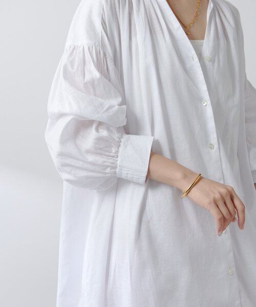 「RIVE DROITE」 長袖ワンピース 38 ホワイト レディース_画像9