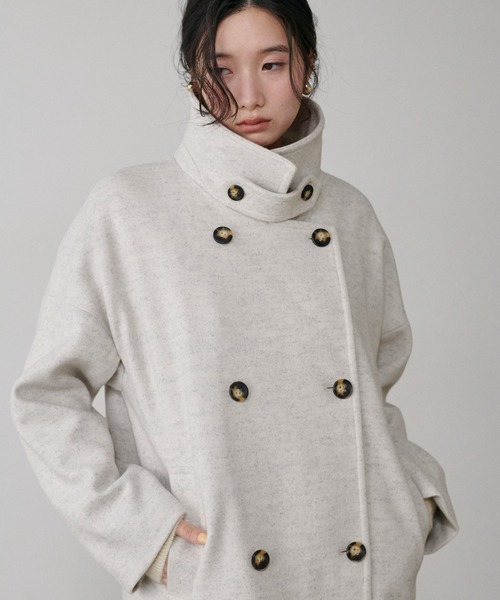 LARUTA（ラルータ） ステンカラーコート コート 「LARUTA」メルトン