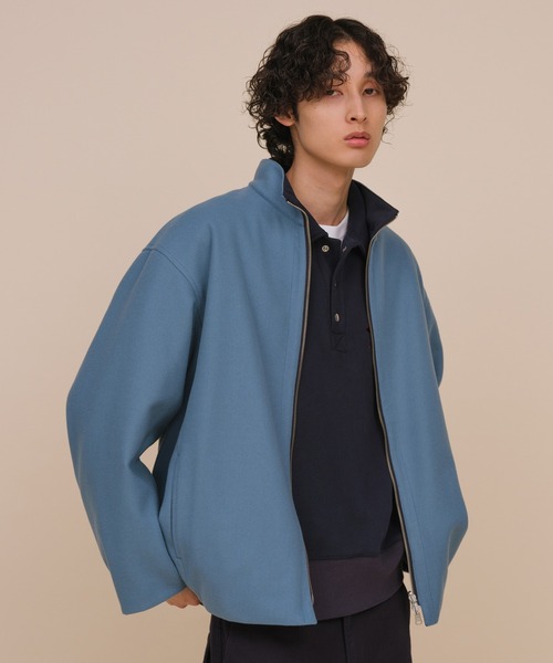 ADAM ET ROPE'（アダムエロペ） ブルゾン L ターコイズブルー メンズ