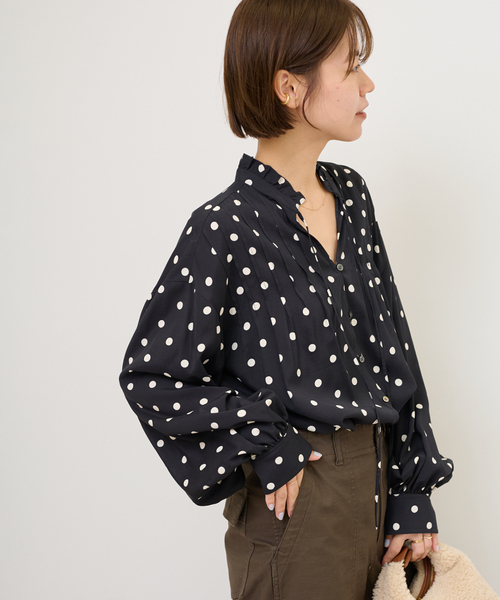 JOURNAL STANDARD 水玉ブラウス JOURNAL STANDARD relume（ジャーナルスタンダード レリューム