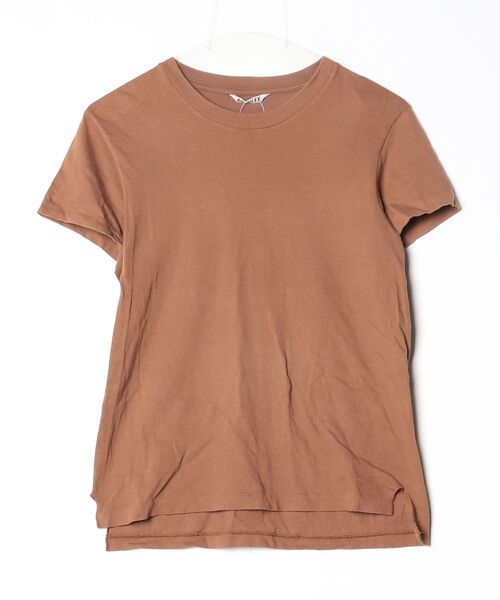 AURALEE（オーラリー） 半袖Tシャツ 1 ブラウン レディース : ZOZOTOWN