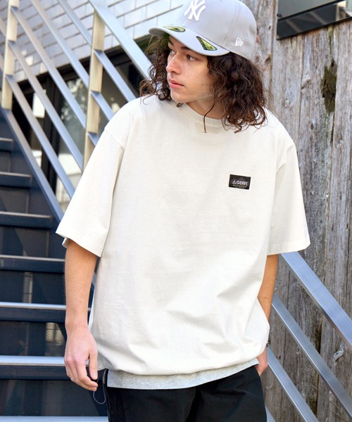 ジェリー GERRY（ジェリー） 7分袖Tシャツ L ネイビー メンズ : ZOZOTOWN Yahoo