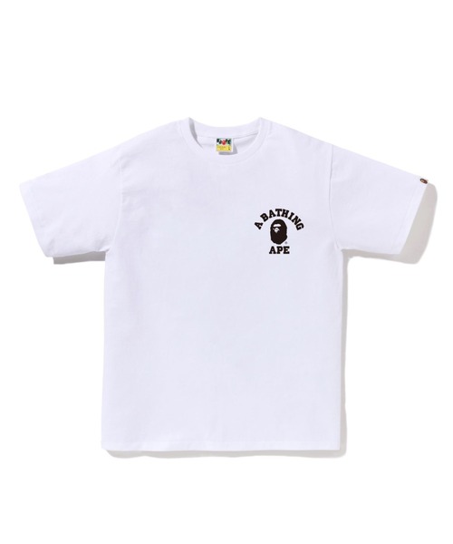 A BATHING APE（アベイシングエイプ） 半袖Tシャツ LARGE ホワイト