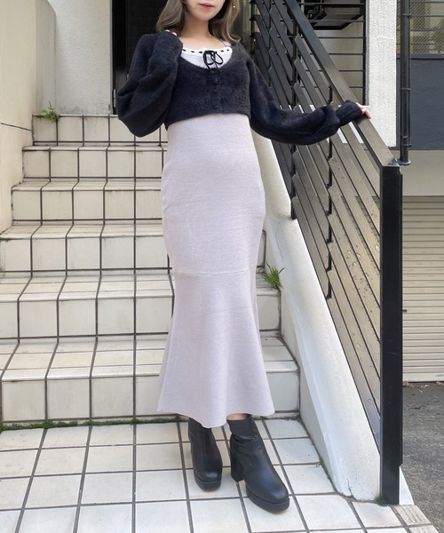 abc une face（アーベーセーアンフェイス） ワンピース ボレロ