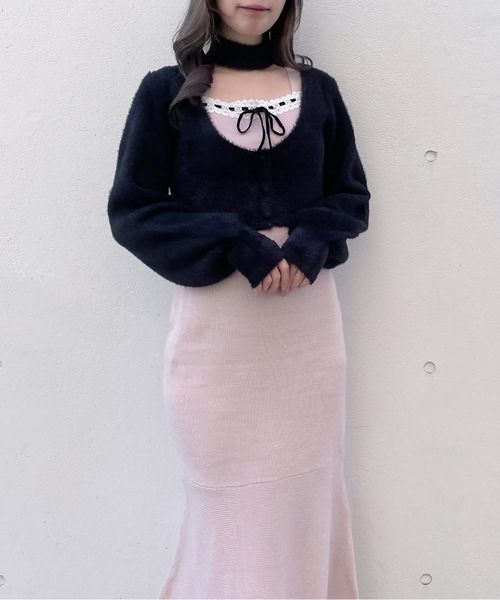 abc une face（アーベーセーアンフェイス） ワンピース ボレロ