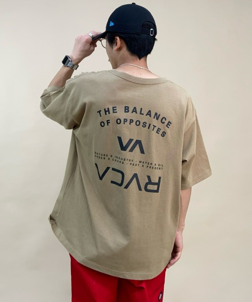 「RVCA」 半袖Tシャツ M ホワイト メンズ_画像3