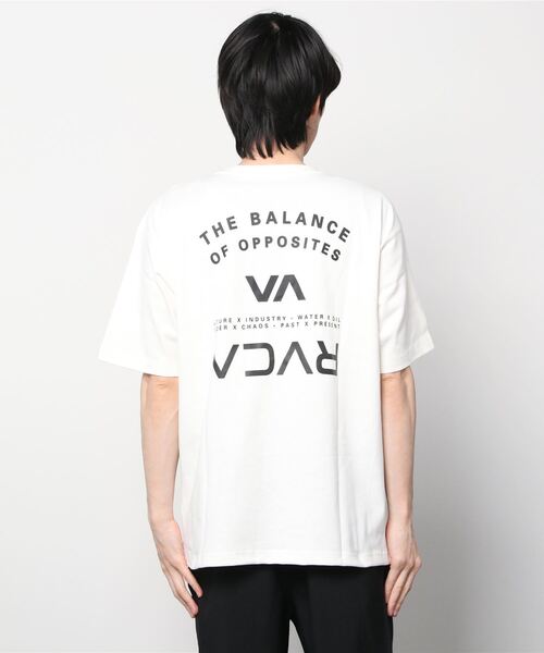 「RVCA」 半袖Tシャツ M ホワイト メンズ_画像7