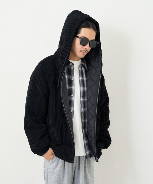ソフネット サイズ:M MOULIN WOOL OVERSIZED SHIRT JACKET SOPH-232013
