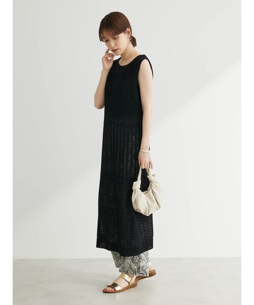 「Green Parks」 「chocol raffine robe」イージーパンツ FREE ブルー レディース_画像8