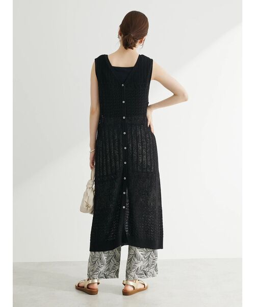 「Green Parks」 「chocol raffine robe」イージーパンツ FREE ブルー レディース_画像9