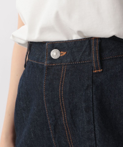 「LOWRYS FARM」 デニムパンツ LARGE ライトブルー レディース_画像8