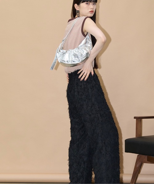 「THE YOn」 イージーパンツ FREE ブラック レディース_画像4