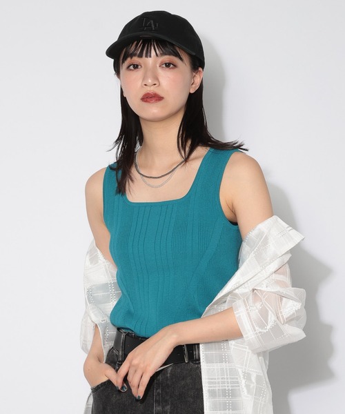 PAGEBOY（ページボーイ） タンクトップ ノースリーブ 「自宅で洗える