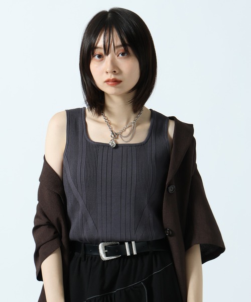 PAGEBOY（ページボーイ） タンクトップ ノースリーブ 「自宅で洗える